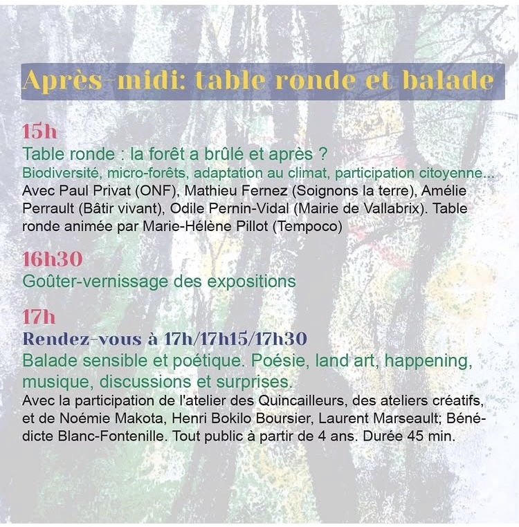 Programme apr&egrave;s-midi