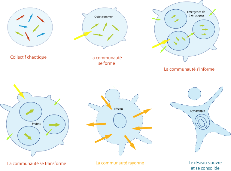 Visuel dynamique des réseaux