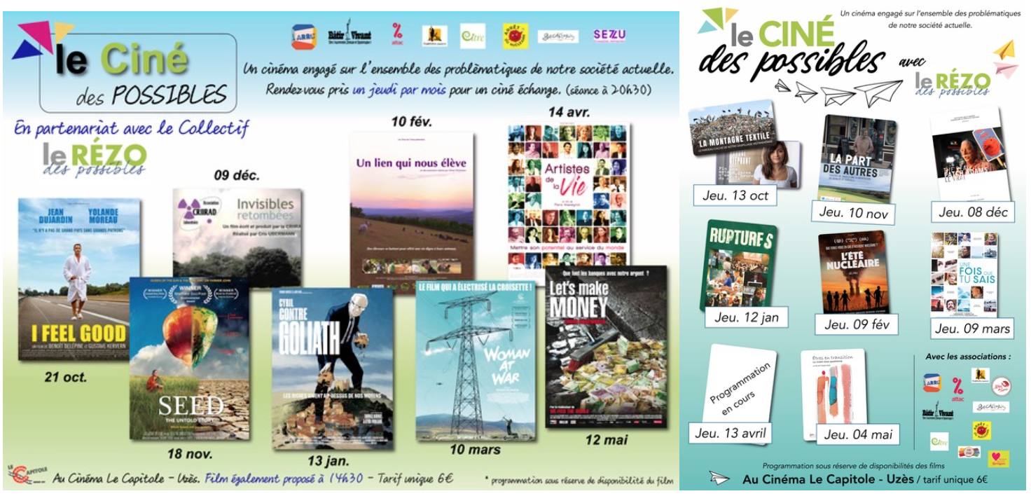 Programme Cine des possibles 1